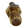 RF Solutions Adaptér RF, orientace těla: Rovný, 50 Ω Vnitřní, typ kabelu: Koaxiální Vnější, obklad těla: Zlacený, SMA