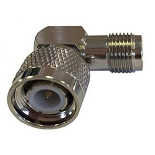 RF Solutions Adaptér RF, orientace těla: Pravý úhel, 50 Ω Vnější, typ kabelu: Koaxiální Vnitřní, obklad těla: