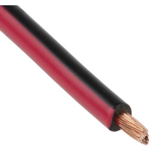 Černá, Červená Polyvinylchlorid RS PRO