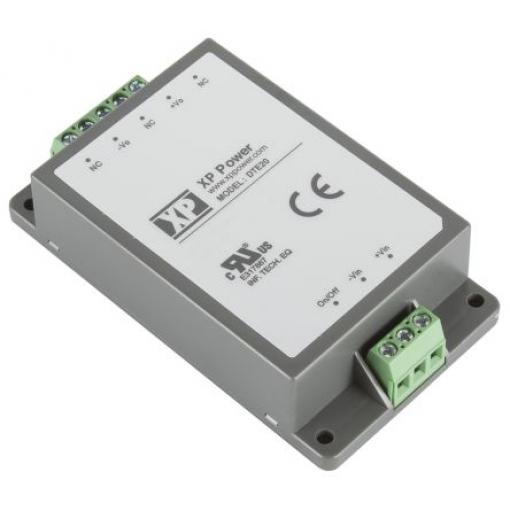 XP Power Měnič DC/DC DTE20, výstup: 5.1 V 2.5 kV dc, Vin 36V dc 4 A, Vin 9V -40 °C 85 °C Šasi