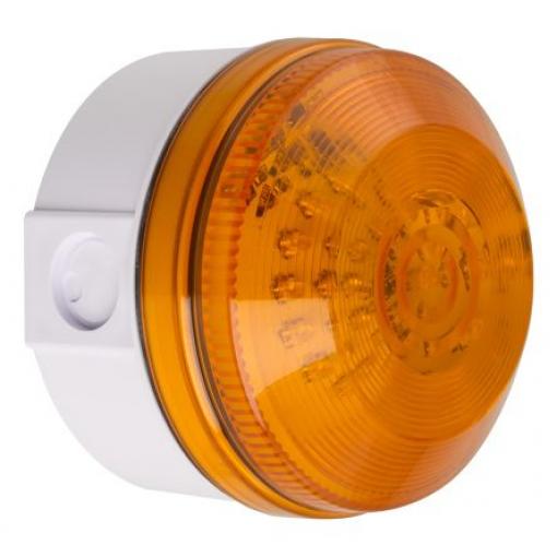 Moflash Maják, řada: LED195 Blikající barva Žlutá 48V ac/dc LED Zadní 240mA CE Certified IP65