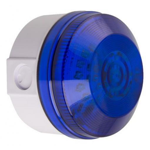 Moflash Maják, řada: LED195 Blikající barva Modrá 48V ac/dc LED Zadní 120mA CE Certified IP65