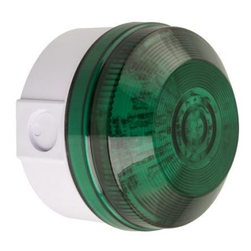 Moflash Maják, řada: LED195 Blikající barva Zelená 48V ac/dc LED Zadní 76mA CE Certified IP65