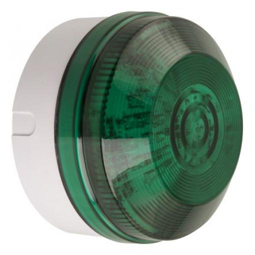 Moflash Maják, řada: LED195 Blikající barva Zelená 48V LED Zadní 35mA CE Certified IP65