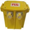 RS PRO 5 kVA, primární napětí: 230 V ac, sekundární napětí: 110 V (55V-0V-55V), 16 A