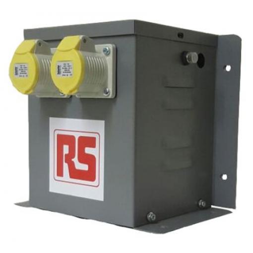 RS PRO, primární napětí: 230 V ac, sekundární napětí: 110 V (55V-0V-55V), 16 A