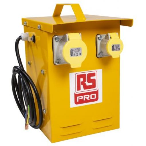RS PRO, primární napětí: 230 V ac, sekundární napětí: 110 V (55V-0V-55V), 32 A
