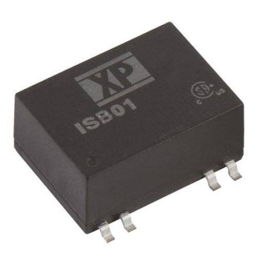 XP Power Měnič DC/DC ISB, výstup: 12 V dc 1.5 kV dc, Vin 36V dc 42 mA, Vin 18V 1 W -40 °C 95 °C Povrch