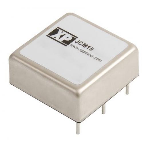 XP Power Měnič DC/DC JCM, výstup: ±5 V 1.6 kV dc, Vin 18V 1.5 A, Vin 9V 20 W -40 °C 70 °C Průchozí otvor