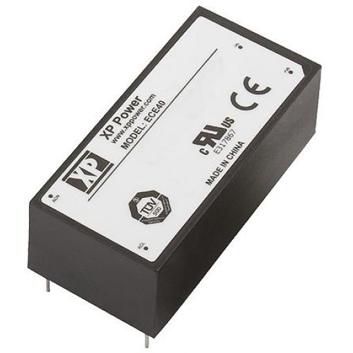 Spínaný napájecí zdroj, počet výstupů: 1 ECE40US48 48V dc Montáž na plošný spoj 40 W ECE XP Power 264V ac
