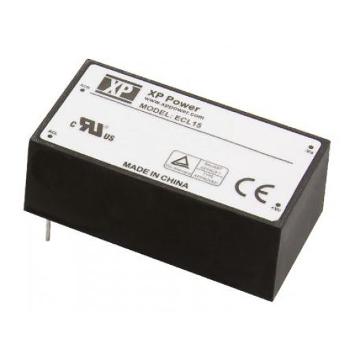 Spínaný napájecí zdroj, počet výstupů: 3 ECL15UT02-E 12V dc Montáž na plošný spoj 15 W ECL XP Power 264V ac