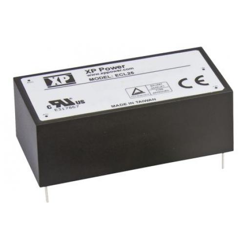 Spínaný napájecí zdroj, počet výstupů: 1 ECL25US15-E 15V dc Montáž na plošný spoj 25 W ECL XP Power 264V ac