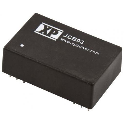 DC-DC převodník 3W, výstup: 24V dc 125mA 1.5kV dc, Vin 4,5 → 9 V DC