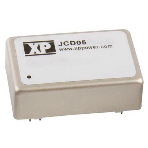 XP Power Měnič DC/DC JCD, výstup: 24 V dc 1.6 kV dc, Vin 36V dc 208 mA, Vin 18V 5 W -40 °C 100 °C Průchozí otvor