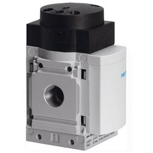 Pneumatický solenoidový ventil, řada: MS4 G Vedení/pružina, max. průtok: 2000 L/min Festo