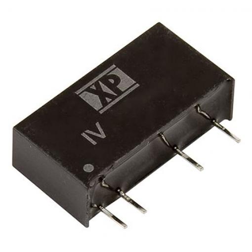 XP Power Měnič DC/DC IV, výstup: 15 V dc 3 kV dc, Vin 9V 0.6 A, Vin 3V 1 W -40 °C 85 °C Průchozí otvor