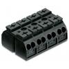 WAGO Pás Terminal, řada: 862 4 mm², Šasi Černá, počet cest: 4 32A, 20/12 AWG, 500 V Klecová svorka