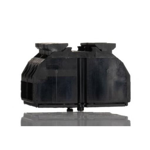 WAGO Pás Terminal, řada: 862 4 mm², Šasi Černá, počet cest: 2 32A, 20/12 AWG, 500 V Klecová svorka