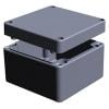 RS PRO Pouzdro, řada: RJ IP66 Stíněné IK09 barva Šedá Hliník 122 mm 81 mm 122 mm Silikon