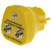 RS PRO Zemnicí zástrčka ESD 4mm kolík, 10mm kolík Vyhovuje normě EN 61340-5-1 EU