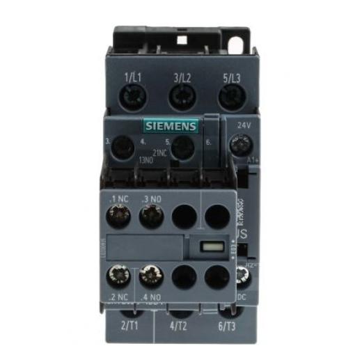 Siemens a hodnotami FLC motoru 22A 40A
