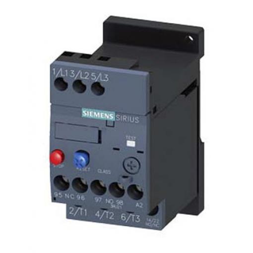 Siemens, rozsah: SIRIUS 3RU2 a hodnotami FLC motoru 1.25A 3A
