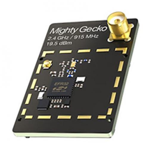 Komunikační a bezdrátový vývojový nástroj, 2.4 GHz, 915 MHz, RF vysílač-přijímač, Mighty Gecko, Silicon Labs