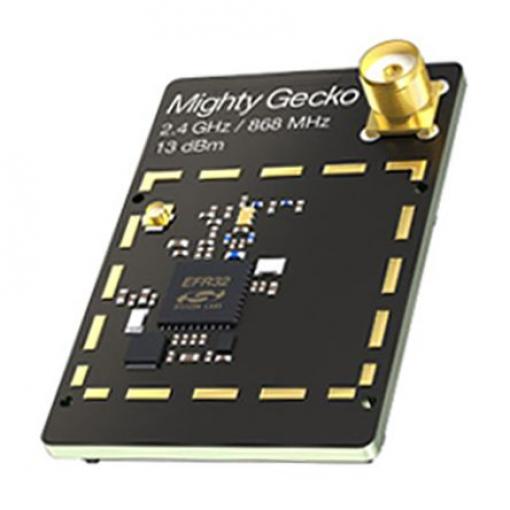 Komunikační a bezdrátový vývojový nástroj, 2.4 GHz, 868 MHz, RF vysílač-přijímač, Mighty Gecko, Silicon Labs