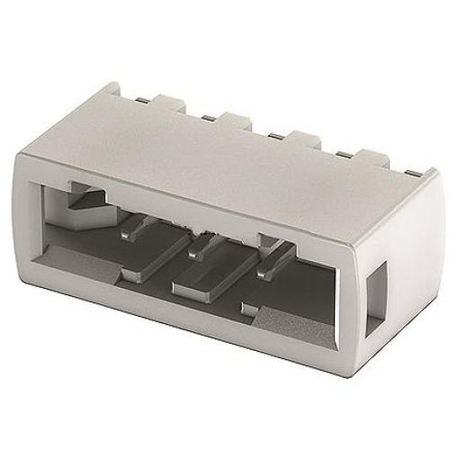 HARTING Konektor PCB, řada: Har-Flexicon, rozteč: 2.54 mm, počet řad: 1, počet kontaktů: 2, orientace těla: