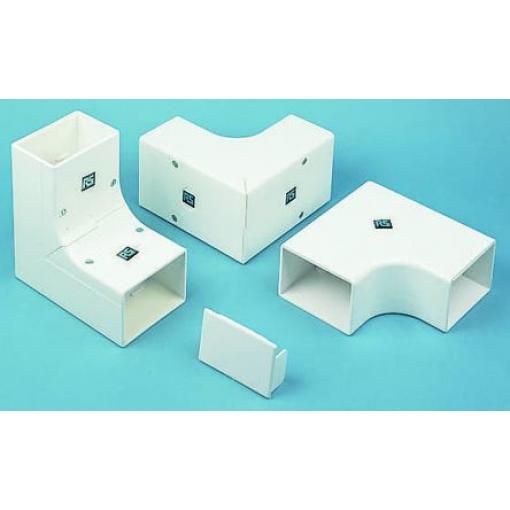 Příslušenství pro kabelové kanály vnitřní uPVC, řada: TRK 75 x 75mm Schneider Electric