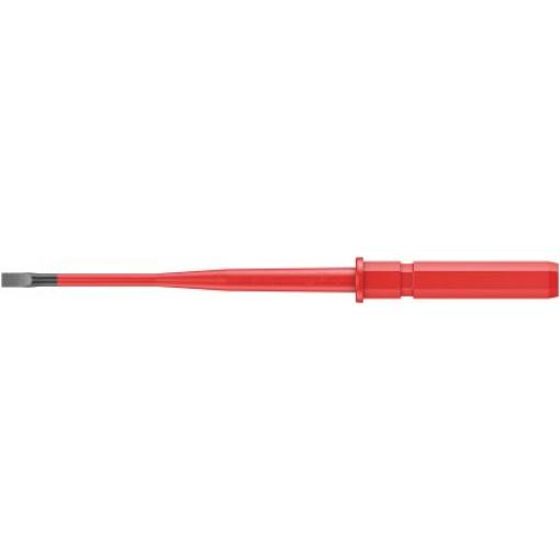 Izolovaná čepel šroubováku, dělka lopatky: 154 mm Izolovaná čepel šroubováku Plochý hrot 4 x 0,8 mm Wera