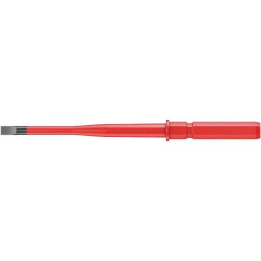 Izolovaná čepel šroubováku, dělka lopatky: 154 mm Izolovaná čepel šroubováku Plochý hrot 5,5 x 1 mm Wera