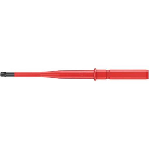 Izolovaná čepel šroubováku, dělka lopatky: 154 mm Izolovaná čepel šroubováku Torx hrot T25 Wera