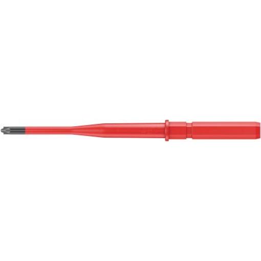 Izolovaná čepel šroubováku, dělka lopatky: 154 mm Izolované hrot PZ1 Wera