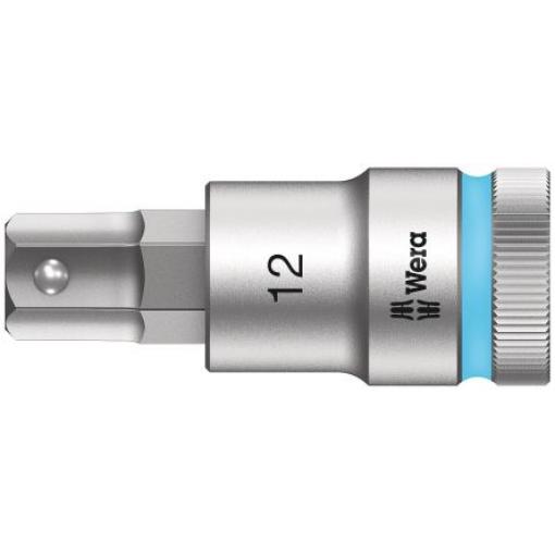 Zásuvka 1/2 in pohon 12 mm Šestihran Šestihran, celková délka: 23.0 mm Wera