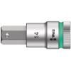 Zásuvka 1/2 in pohon 14 mm Šestihran Šestihran, celková délka: 23.0 mm Wera