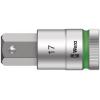 Zásuvka 1/2 in pohon 17 mm Šestihran Šestihran, celková délka: 23.0 mm Wera