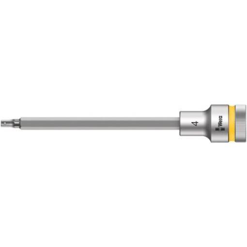 Zásuvka 1/2 in pohon 4 mm Šestihran Šestihran, celková délka: 101.5 mm Wera