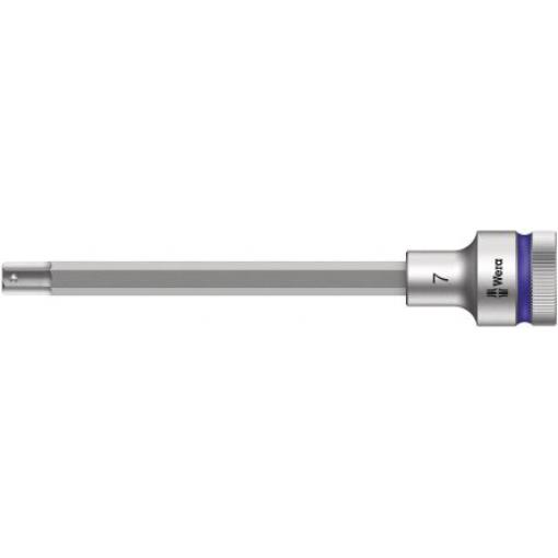 Zásuvka 1/2 in pohon 7 mm Šestihran Šestihran, celková délka: 101.5 mm Wera