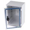Schneider Electric Nástěnná krabice, řada: PanelSeT IP66 Polyester Šedá 215 mm Průhledné dveře 310 mm 160 mm
