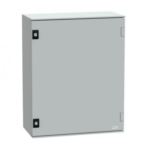 Schneider Electric Nástěnná krabice, řada: PanelSeT IP66 Polybutylentereftalát Šedá 430 mm 530 mm 200 mm