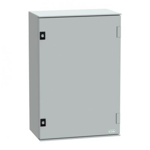 Schneider Electric Nástěnná krabice, řada: PanelSeT IP66 Polybutylentereftalát Šedá 436 mm 647 mm 250 mm