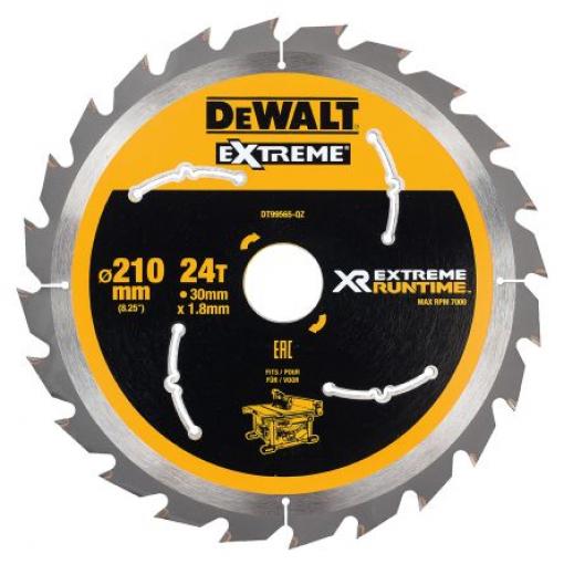 Kotouč pro kotoučovou pilu DeWALT 24 Dřevo 210 mm 1