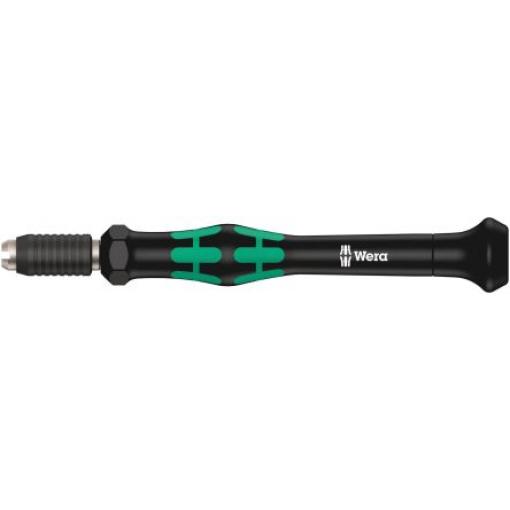 Šroubovák s držákem bitů, dělka lopatky: 23 mm Držák bitů hrot 4 mm, celková délka: 120 mm Wera