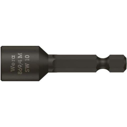 Wera Bit šroubováku, Magnet, typ hlavice: Šestihranný, Šestihran, 6.35 mm, 9 mm, celková délka: 65 mm, počet kusů: 1