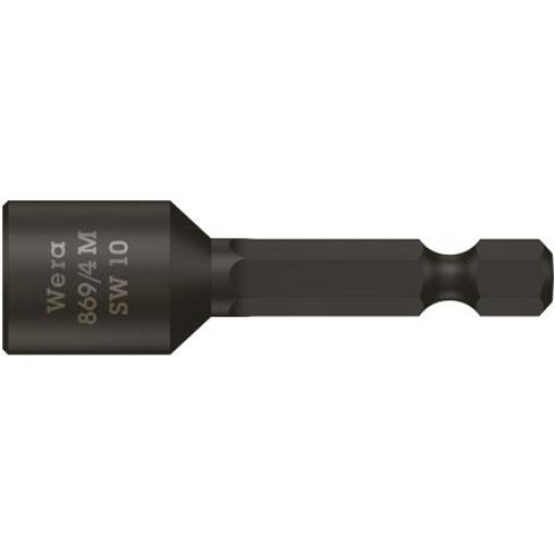 Wera Bit šroubováku, Magnet, typ hlavice: Šestihranný, Šestihran, 6.35 mm, 12 mm, celková délka: 65 mm, počet kusů: 1