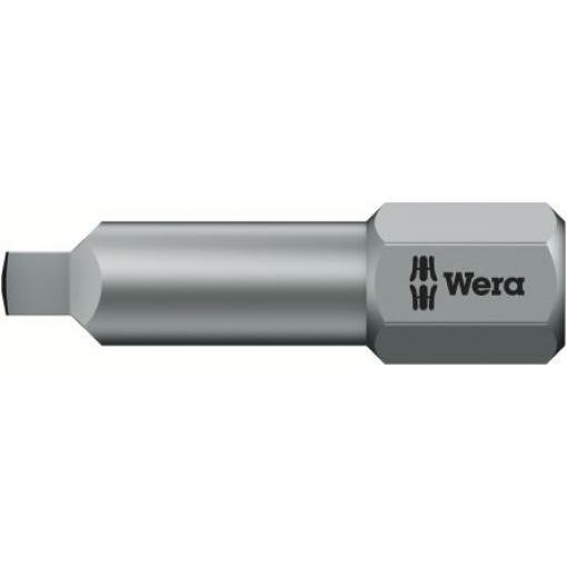 Wera Bit šroubováku, typ hlavice: Čtvercový, Šestihran, celková délka: 25 mm, 0.25 mm, SQ2