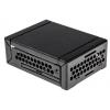 Pouzdro Raspberry Pi Kov Černá 32 x 65.5 x 89.5mm
