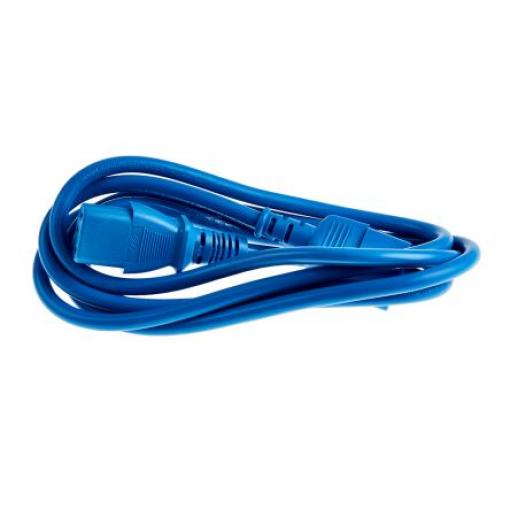 Napájecí šňůra 2 m, Modrá, A: Rovný, B: Přímý Polyvinylchlorid, 250 V RS PRO