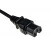 Napájecí šňůra 2 m, Černá, A: Rovný, B: SEV 1011 Swiss Pryž, 250 V RS PRO
